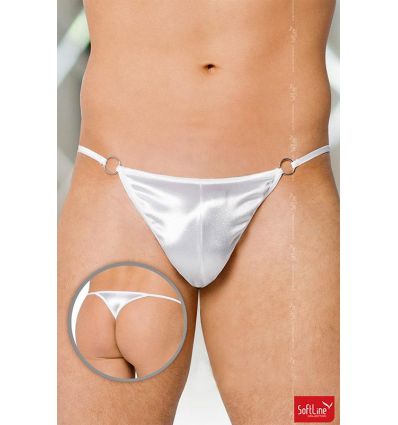 String homme blanc lycra