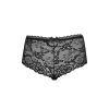 Culotte taille haute dentelle noire Raquelia