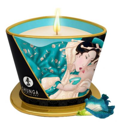 Bougie de massage Fleurs des Iles Shunga