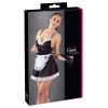 Costume mini robe soubrette serveuse