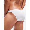 Slip sexy blanc homme semi transparent