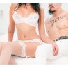 Soutien gorge blanc redresse seins Axami